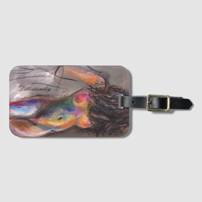 Bella Carla Luggage tag (Front Horizontal)