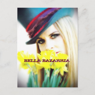 BELLA - Carte postale Fleurs