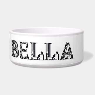 Bella Cat Name Written In Cat Font
