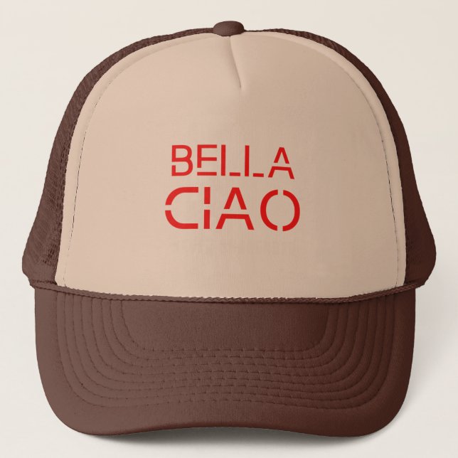 Bella Ciao casquette pour les hommes et les femmes (Devant)