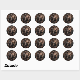 Bella Classic Round Sticker