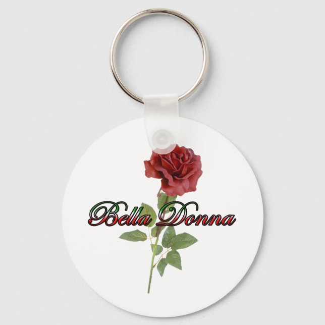 Bella Donna Keychain (Front)