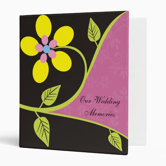Bella Flora Wedding Binders (Front/Inside)