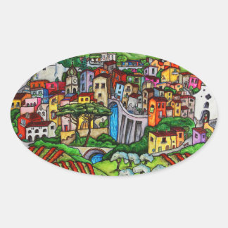 Bella Guardia Oval Sticker