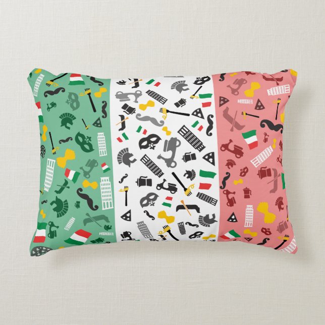 Bella Italia Accent Pillow (Front)