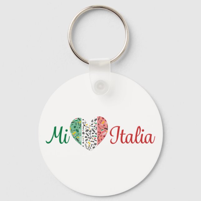 Bella Italia Keychain (Front)