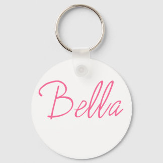 BELLA Italian for Beautiful Keychain
