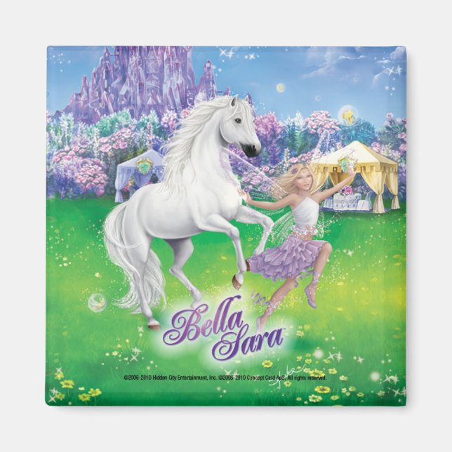 Bella & Sara Moonfairies Magnet (Front)
