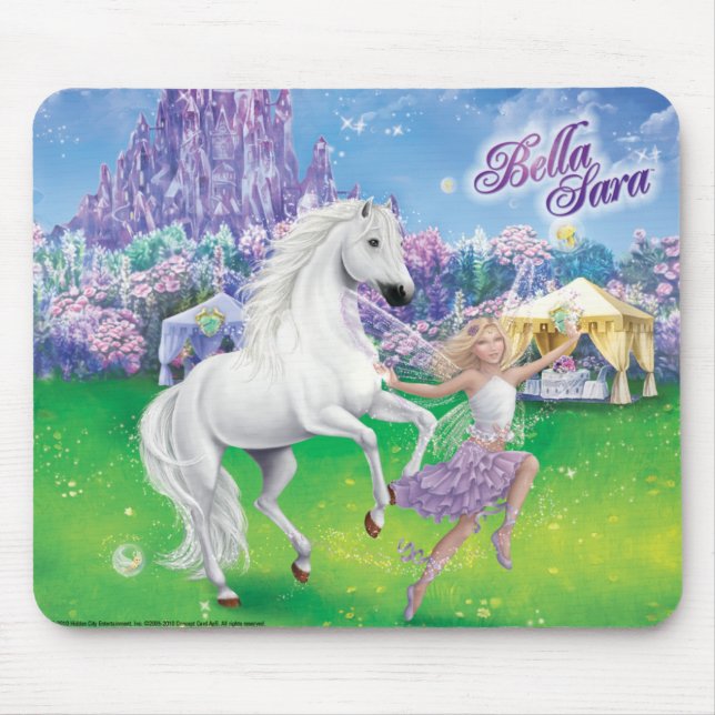 Bella & Sara Moonfairies Mouse Pad (Front)