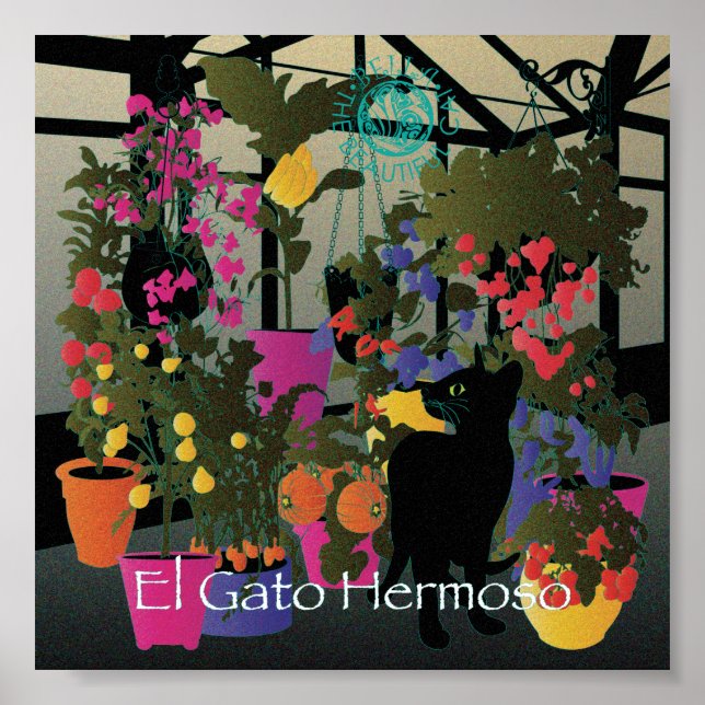 Bella: The Beautiful Cat 06 6"x6" Poster (Front)