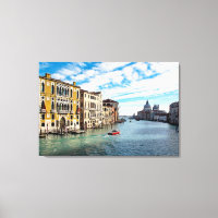 BELLA VENEZIA Stretched Canvas Print