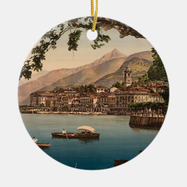 Bellagio I, lac Como, ornement de la Lombardie, (Devant)