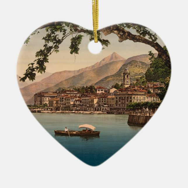 Bellagio I, Lake Como, Lombardy, Italy Ornament (Front)