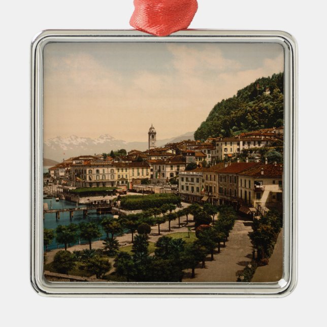 Bellagio II, lac Como, ornement de la Lombardie, (Devant)