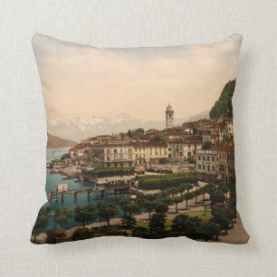 Bellagio II, Lake Como, Lombardy, Italy Throw Pillow