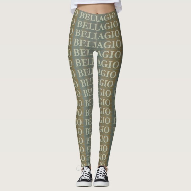 Bellagio Italie Poster Leggings femmes (Devant)
