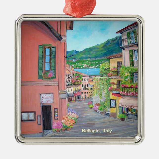 Bellagio, Italy Ornament (Front)