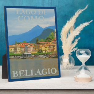 Bellagio Italy Poster Plaque