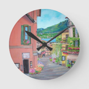 Bellagio, Italy Wall Clock