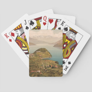 Bellagio IV, Lake Como, Lombardy, Italy Playing Cards