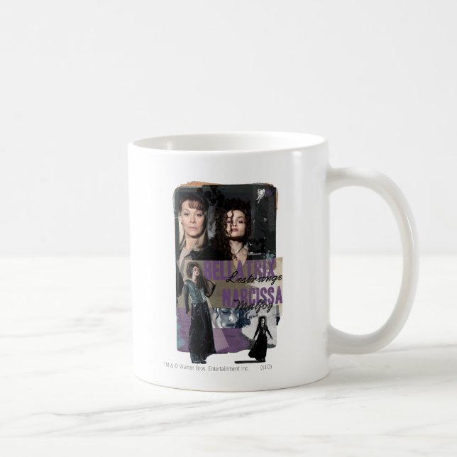 Bellatrix Lestrange and Narcissa Malfoy Coffee Mug (Right)