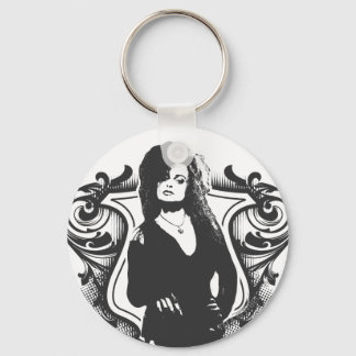 Bellatrix Lestrange Dark Arts Design Keychain