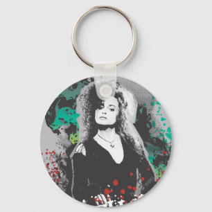 Bellatrix Lestrange Graphic Logo Keychain