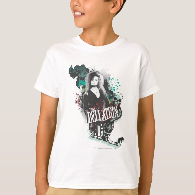 Bellatrix Lestrange Graphic Logo T-Shirt (Front)