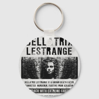 Bellatrix Lestrange Wanted Poster Keychain