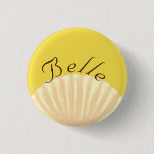 Belle 1 Inch Round Button