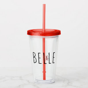 Belle Acrylic Tumbler