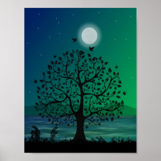 Belle affiche Arbre de Vie
