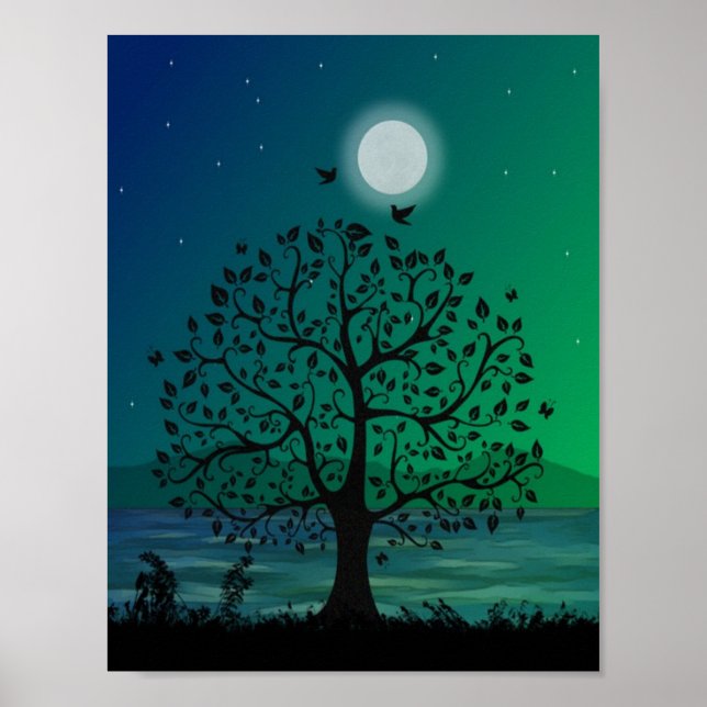 Belle affiche Arbre de Vie (Devant)