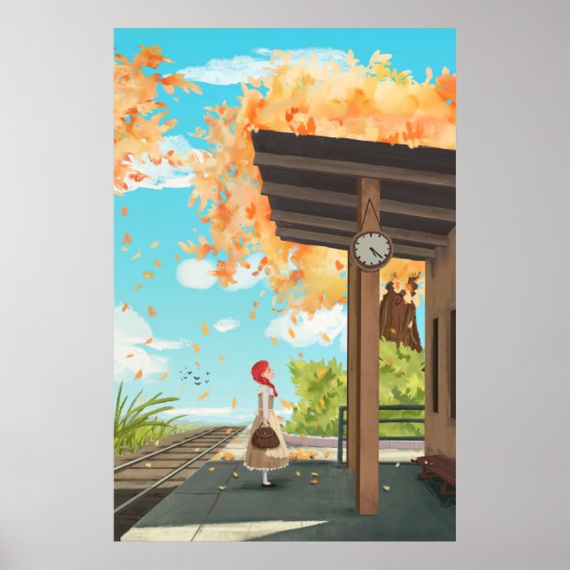 Belle affiche de la campagne d'automne (Devant)