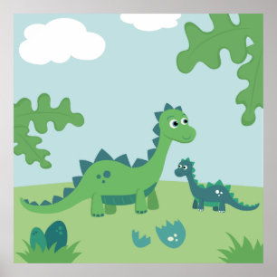 Belle affiche de la crèche mère et bébé enfant din