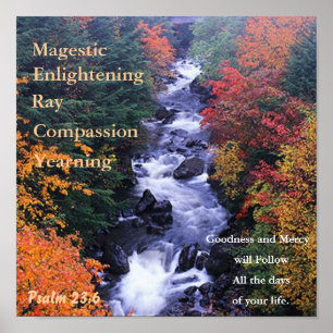 Belle affiche de la nature.