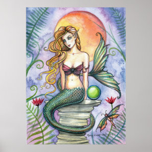 Belle affiche de Sirène par Molly Harrison