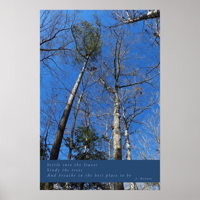 Belle affiche du jour d'automne (Devant)