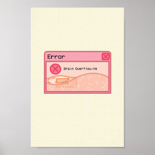 Belle affiche en pastel rose esthétique (message d