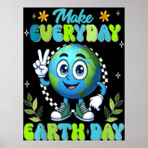 Belle affiche pour le Jour de la Terre 2026