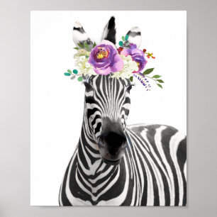 Belle affiche Zebra