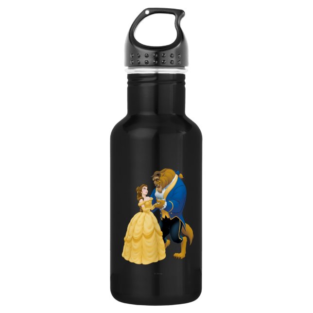Belle and Beast Dancing 532 Ml Water Bottle (Front)