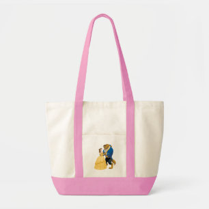 Belle and Beast Dancing Tote Bag