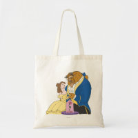 Belle and Beast Holding Hands