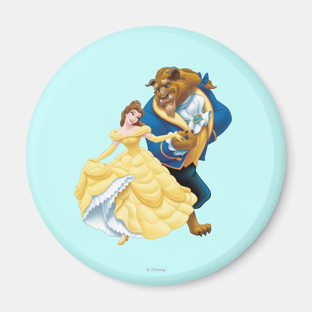 Belle and Beast Magnet (Front)