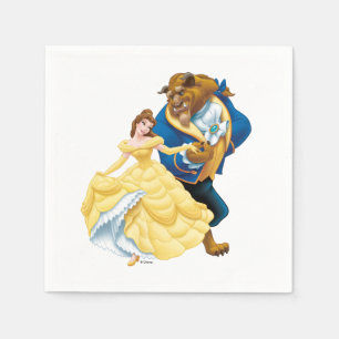 Belle and Beast Napkin