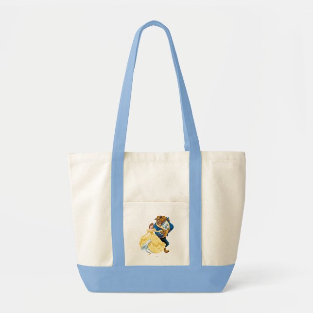 Belle and Beast Tote Bag (Front)