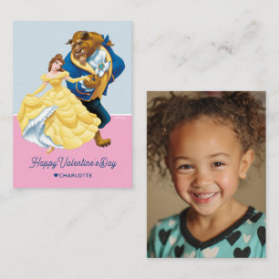 Belle and Beast Valentine's Day Photo Card
