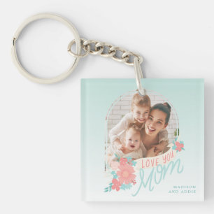 Belle arche photo florale pour maman