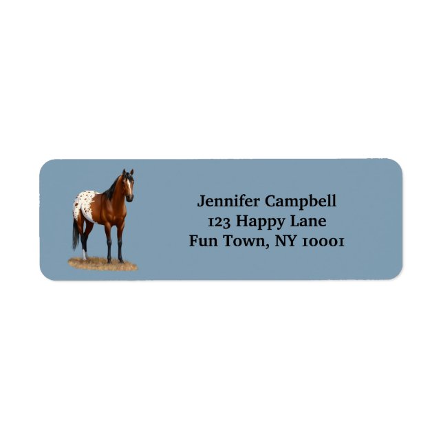 Belle Baie Appaloosa Horse (Devant)
